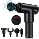 Riff FH-320 Portable Facial Muscle Massage Gun with 6 Levels Variable Vibration + 3 Nozzles Black Riff FH-320 Portable Facial Muscle Massage Gun with 6 Levels Variable Vibration + 3 Nozzles Black