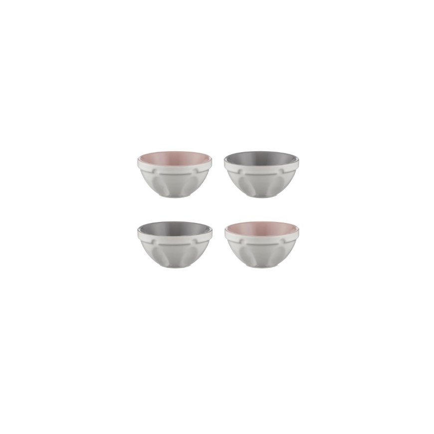 Mason Cash 2008.197 dining plate Soup plate Round Grey, Pink 4 pc(s)