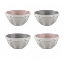 Mason Cash 2008.197 dining plate Soup plate Round Grey, Pink 4 pc(s) Mason Cash 2008.197 dining plate Soup plate Round Grey, Pink 4 pc(s)