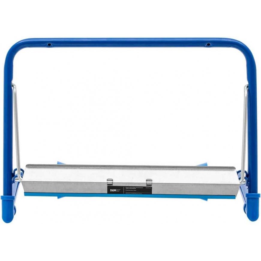 MSW Wall holder for industrial cleaning paper, blue, 5kg – 4