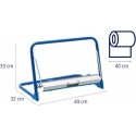MSW Wall holder for industrial cleaning paper, blue, 5kg MSW Wall holder for industrial cleaning paper, blue, 5kg