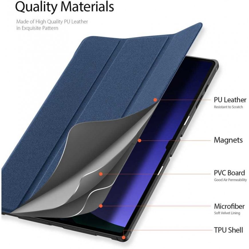Dėklas Dux Ducis Toby Samsung X920 Tab S10 Ultra mėlynas – 2