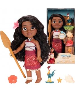 Disney Interaktywna lalka śpiewająca Vaiana 2 Moana 2 35 cm oraz accessories