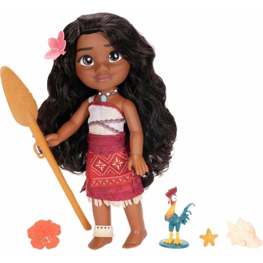 Disney Interaktywna lalka śpiewająca Vaiana 2 Moana 2 35 cm oraz priedai – 2