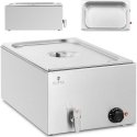 Royal Catering Elektrinis bemaras su kranu GN 1/1, 600 W Royal Catering Elektrinis bemaras su kranu GN 1/1, 600 W