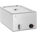 Royal Catering Elektrinis bemaras su kranu GN 1/1, 600 W Royal Catering Elektrinis bemaras su kranu GN 1/1, 600 W