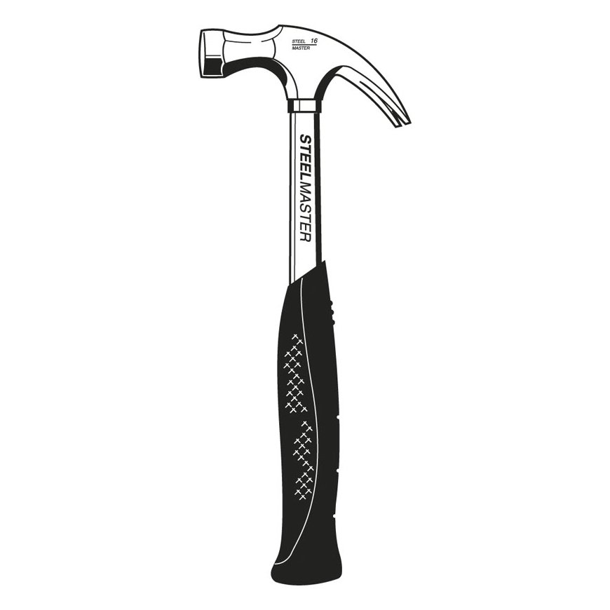 Stanley 1-51-031 haamer Haamer sõraga Must, Roostevaba teras – 4