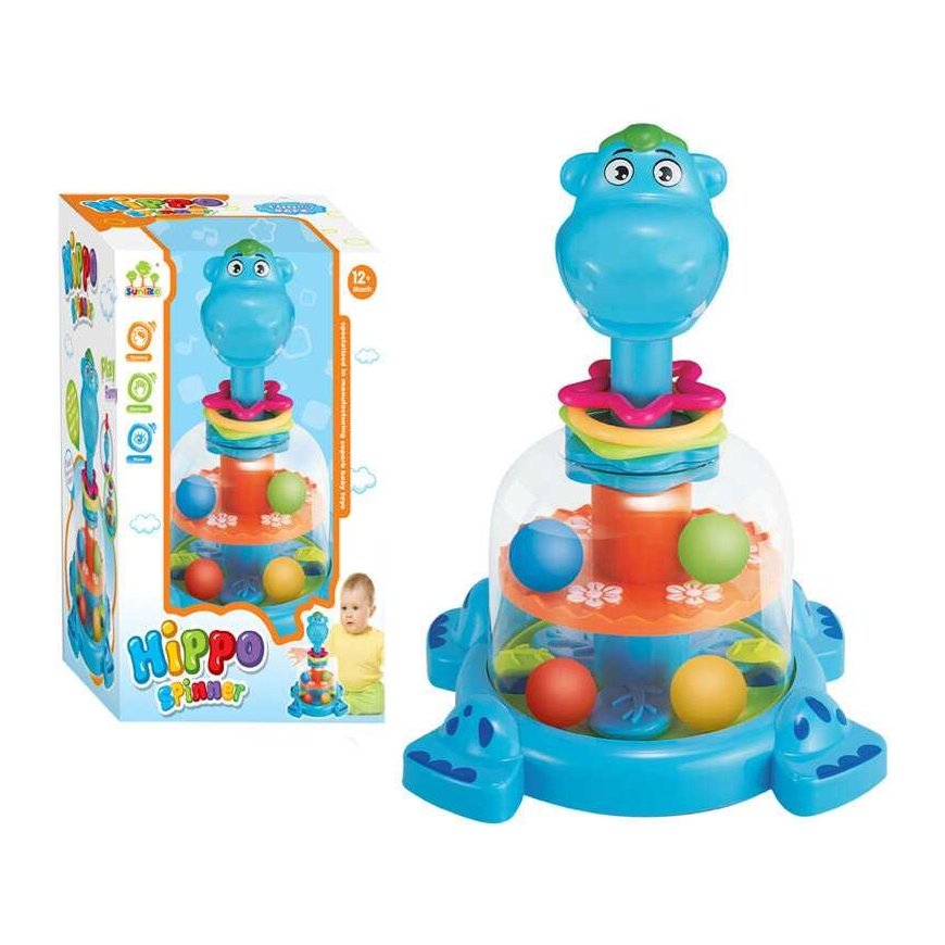 LEAN Toys Lean Toys Hippopotamus Spinner