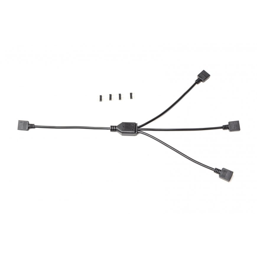 EK Water Blocks Loop D-RGB 3-Way Splitter Cable RGB splitter kaabel – 2