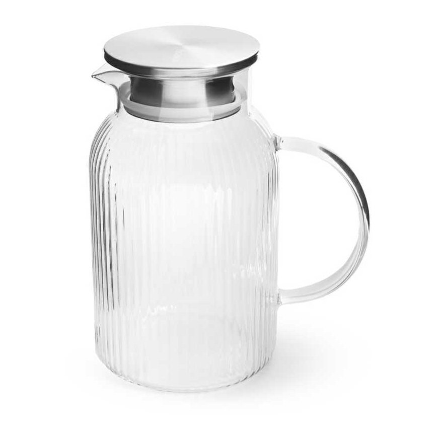 Fissman 1,5 l vandens ąsotis (karščiui atsparus stiklas)