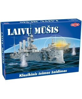 Tactic Stalo žaidimas „Laivų mūšis“ (Lietuvių kalba)