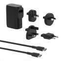 Belkin BPZ003bt1MBK-B6 Универсальная Черный Кабель переменного тока Быстрая зарядка Для помещений Belkin BPZ003bt1MBK-B6 Универсальная Черный Кабель переменного тока Быстрая зарядка Для помещений
