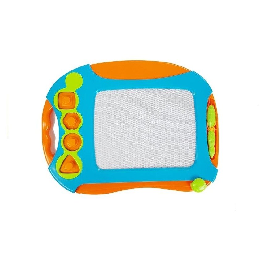 Lean Toys Magnetic drawing board with geometric stamps – 3