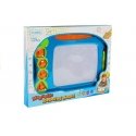 Lean Toys Magnetic drawing board with geometric stamps