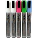 Hendi Žymekliai lentai su 2-6 mm antgaliu, 5 vnt. rinkinys, spalvoti Hendi Žymekliai lentai su 2-6 mm antgaliu, 5 vnt. rinkinys, spalvoti