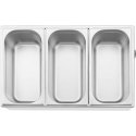 Royal Catering Electric bemera 3 x GN 1/3, 640 W, stainless steel Royal Catering Electric bemera 3 x GN 1/3, 640 W, stainless steel