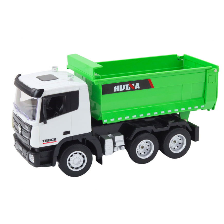 Lean Toys Remote Control RC Truck Tipper 1:18 Green – 2