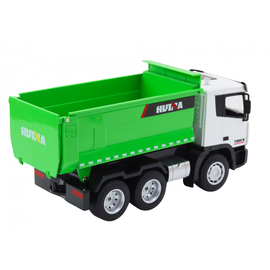 Lean Toys Remote Control RC Truck Tipper 1:18 Green – 3