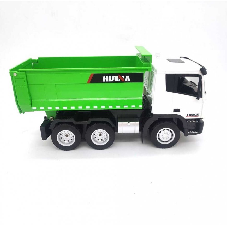 Lean Toys Remote Control RC Truck Tipper 1:18 Green – 5