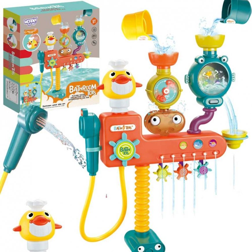 Woopie Baby Žaislinė Perpylimo Malūnėlė + Perpylimo Puodeliai