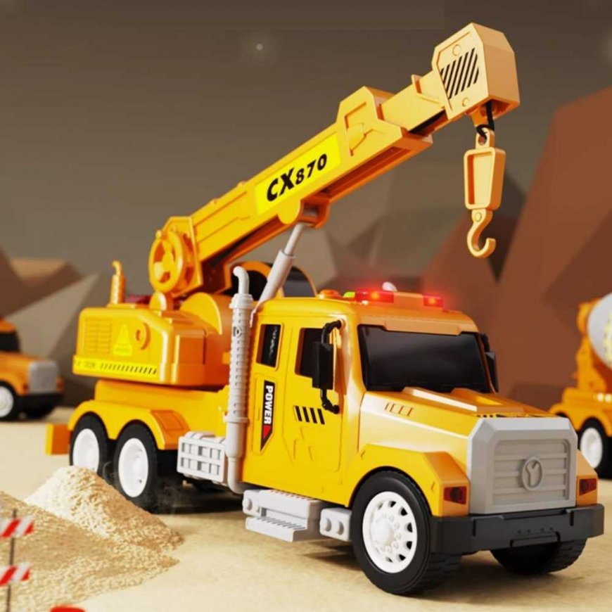 Woopie Interactive crane with movable hook, truck 1:14 – 2