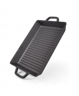4136 FISSMAN Square grill pan 32.5x27x4 cm with two handles (cast iron)