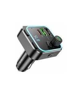 Borofone Transmitter FM BC59 Heroic MP3, Bluetooth - 2xUSB + Typ