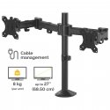 Fellowes Reflex 8502601 monitoriaus laikiklis arba stovas 68,6 cm (27") Stalas Juoda Fellowes Reflex 8502601 monitoriaus laikiklis arba stovas 68,6 cm (27") Stalas Juoda
