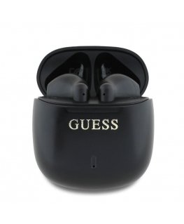 Guess Printed Classic Logo TWS Wireless Earphones Black