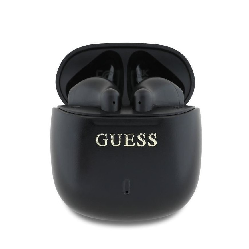 Guess Printed Classic Logo TWS Wireless Earphones Black