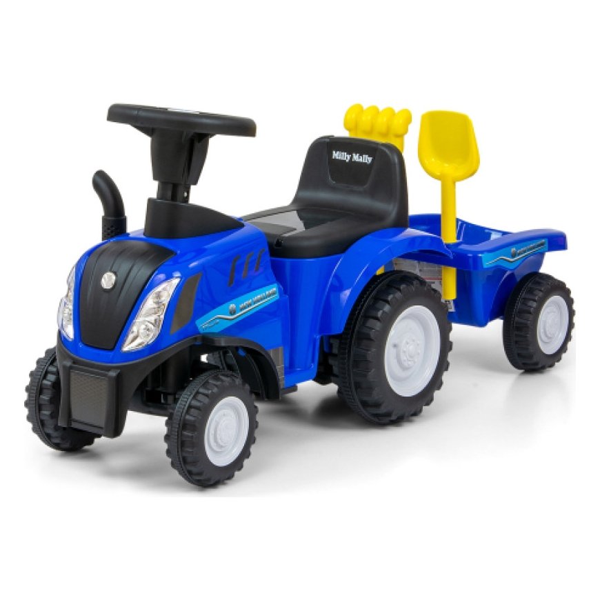 Ride-on Vehicle New Holland T7 Tractor blue Milly Mally ride-on car – 2