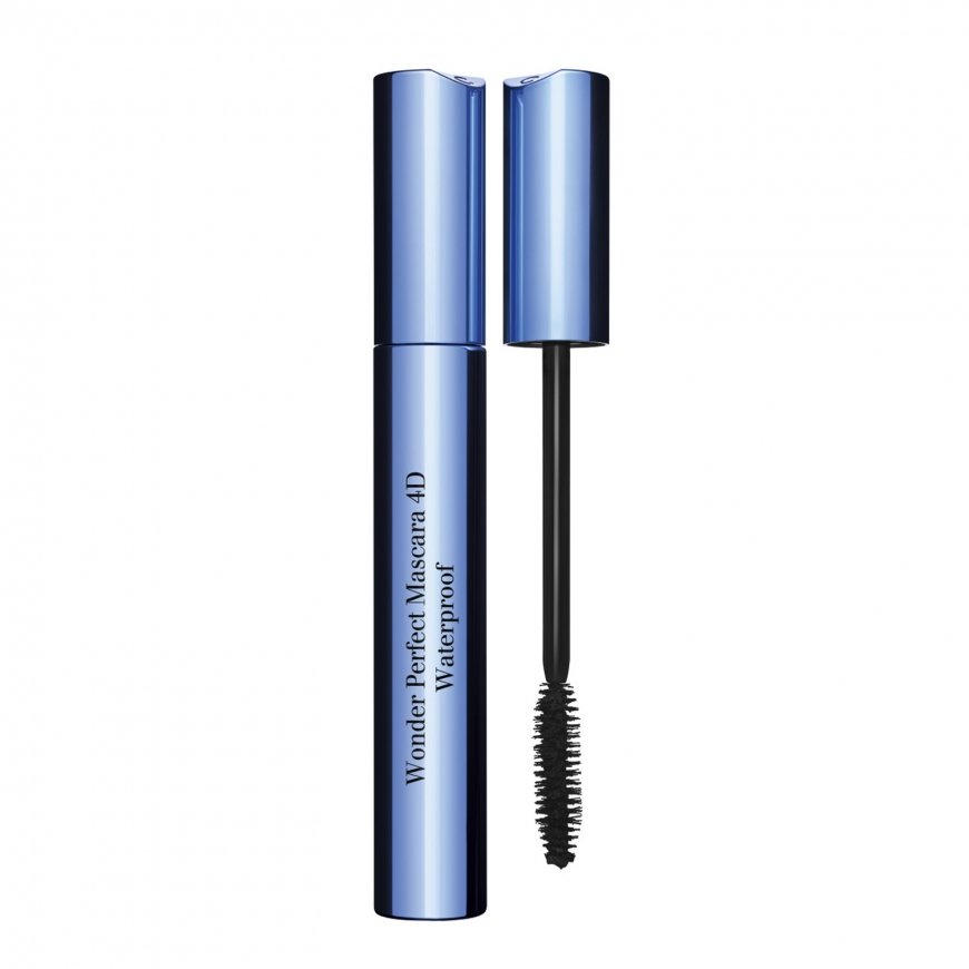 Clarins Wonder Perfect 4D Waterproof eyelash mascara 01 Perfect Black 8 ml