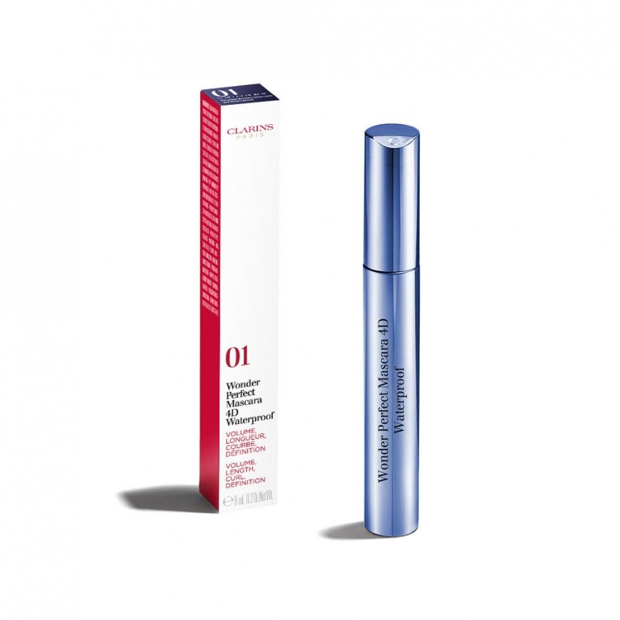 Clarins Wonder Perfect 4D Waterproof eyelash mascara 01 Perfect Black 8 ml – 5