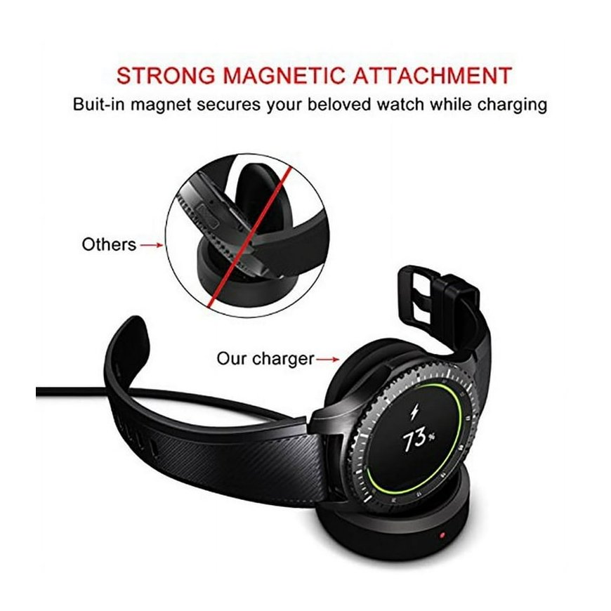 Huawei Smartwatch Magnetic Inductive Charger - White – 2