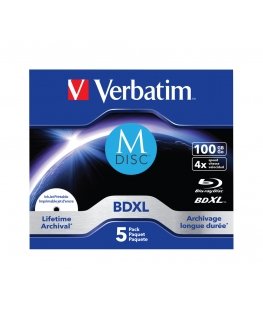 Verbatim 43834 tühi Blu-Ray-plaat BDXL 100 GB 5 tk