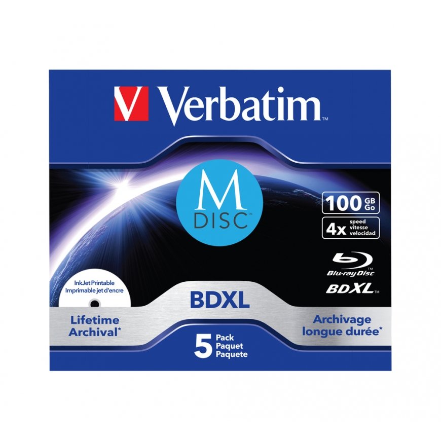 Verbatim 43834 lasīt/rakstīt blue-ray disks (BD)