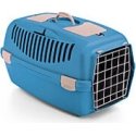 Transport cage Gulliver 2 with plastic door 55x36x35cm blue Transport cage Gulliver 2 with plastic door 55x36x35cm blue