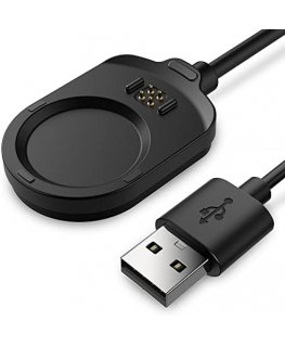 Magnetic Charger for Garmin Smartwatches with USB-A - Black