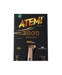 New Atemi 3000 Pro concave ping pong racket