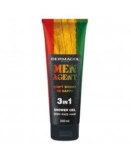 Men Agent Don´t Worry Be Happy 3in1 Shower Gel - Shower gel for