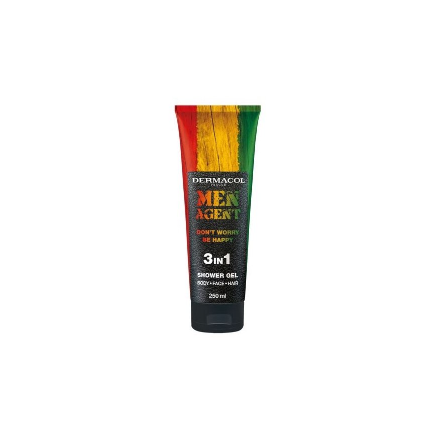 Men Agent Don´t Worry Be Happy 3in1 Shower Gel - Shower gel for – 2