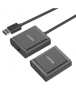 UNITEK Y-2516 interface hub USB 2.0 480 Mbit/s Black