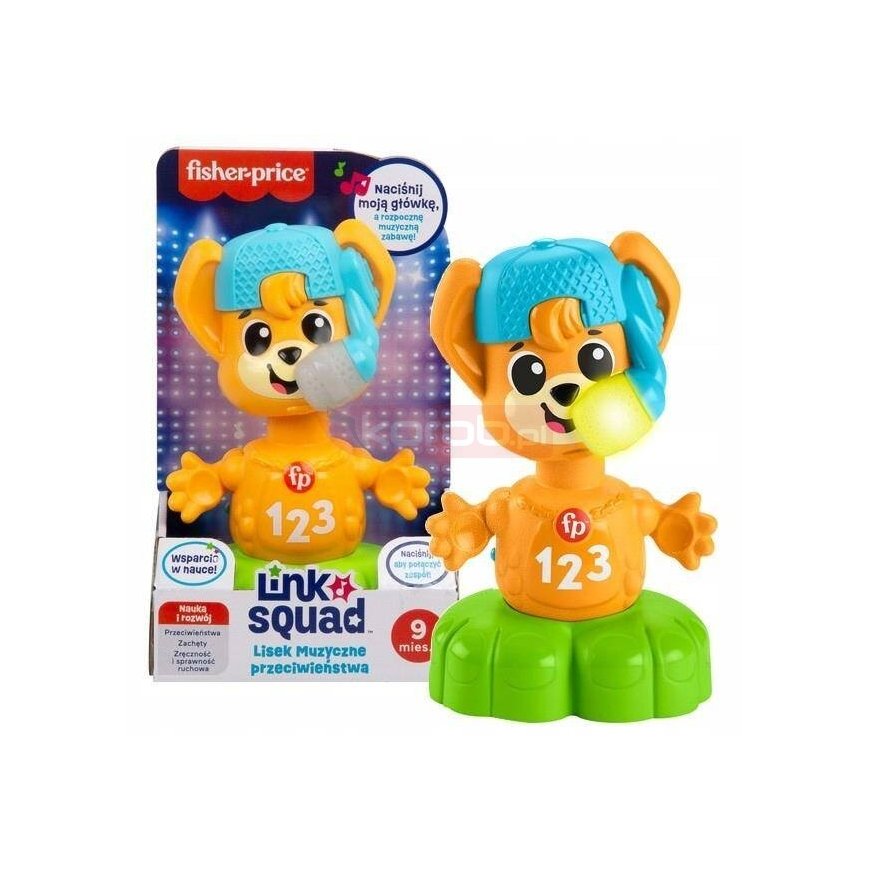 Zabawka muzyczna Link Squad Lisek Muzyczne przeciwieństwa – 2