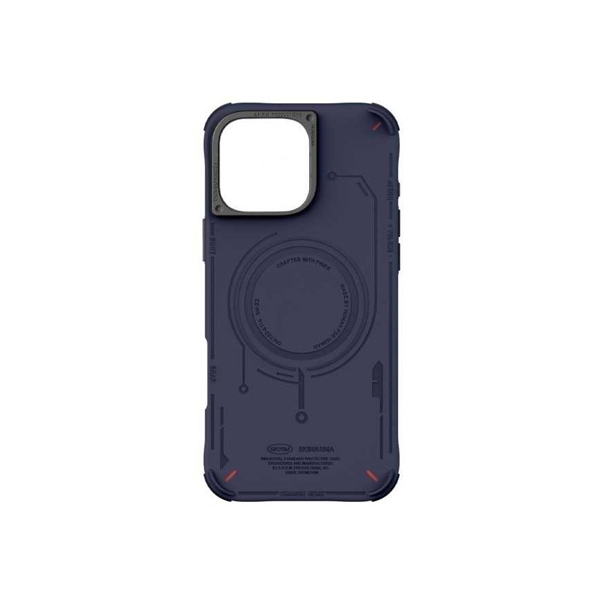 Skinarma Mecha Apple iPhone 16 Pro 6.3" Magnetic Charging dėklas telefonui mėlynos spalvos – 2