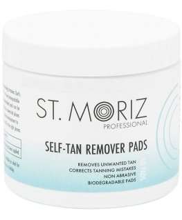 Facial discs St. Moriz PROFESSIONAL ST. MORIZ Make-up remover Self-tan [lotion / spray / milk] (60 pcs.)