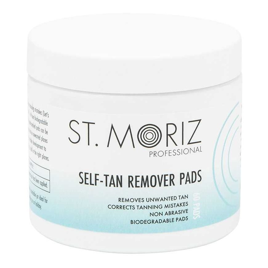 Facial discs St. Moriz PROFESSIONAL ST. MORIZ Make-up remover Self-tan [lotion / spray / milk] (60 pcs.)