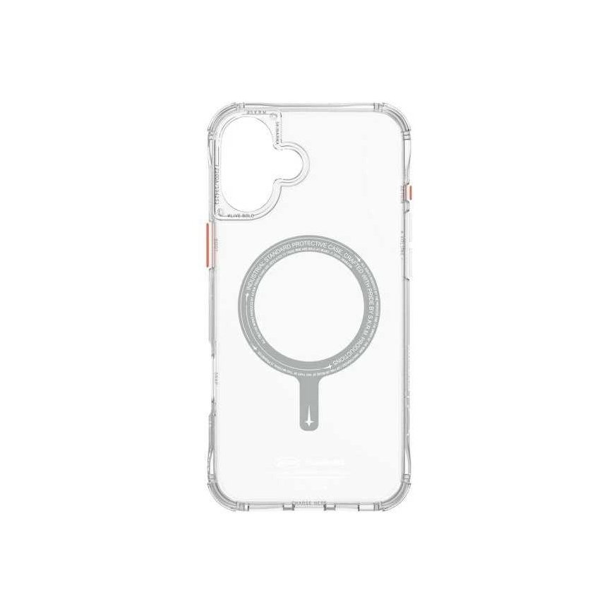 Skinarma Saido Apple iPhone 16 6.1" Magnetic Charging phone case transparent – 2