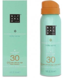 Rituals The Ritual of Karma Apsauga nuo saulės Milky Purškiklis purškiamas apsauginis pienelis nuo saulės SPF 30, 50 ml