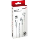 Genius HS-M365, headphones with microphone, white, 2.0, in-ear (in-ear type) headphones, USB Type-C