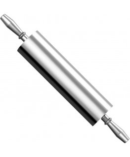 Hendi Aluminum rolling pin with bearings, 90 x 545 mm